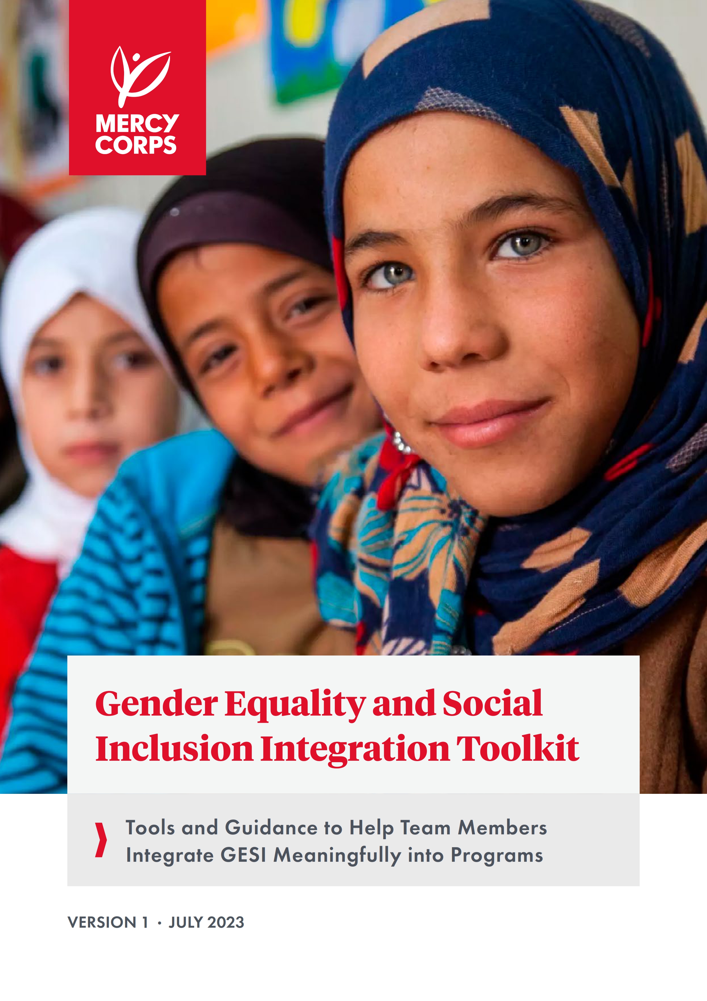 Gender Equality and Social  Inclusion Integration Toolkit